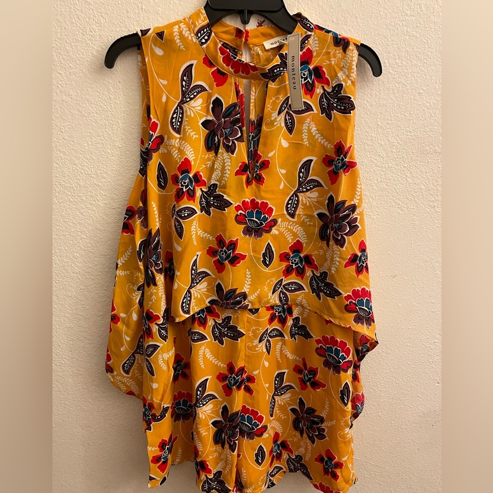 Monteau XL yellow romper